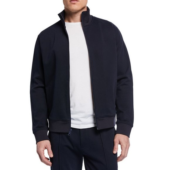 NWT Vince Knit Zip Track Jacket– Casual Layering Essential